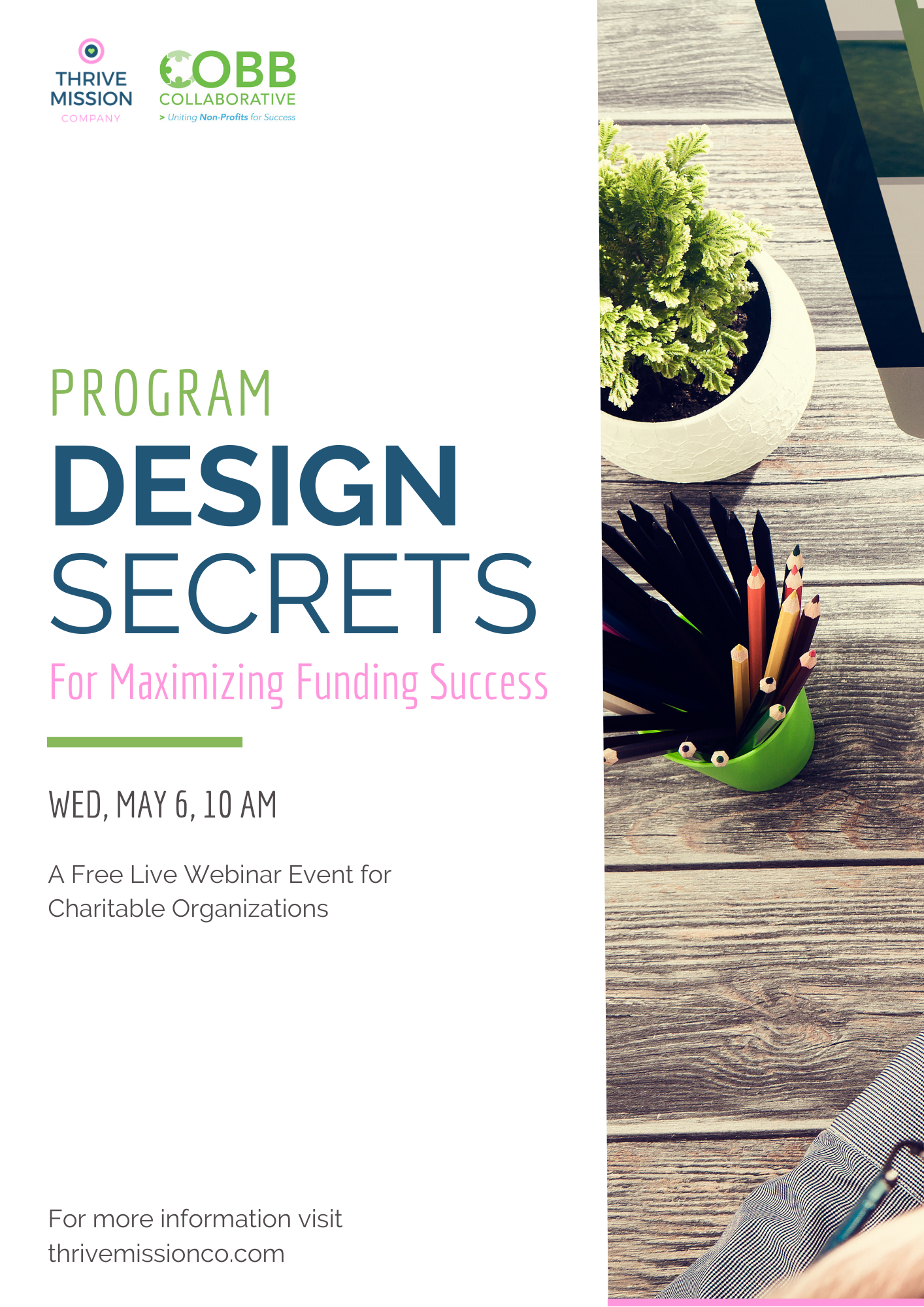 Program Design Secrets for Maximizing Funding Success - Cobb Collaborative