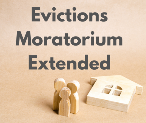 Evictions Moratorium Extended