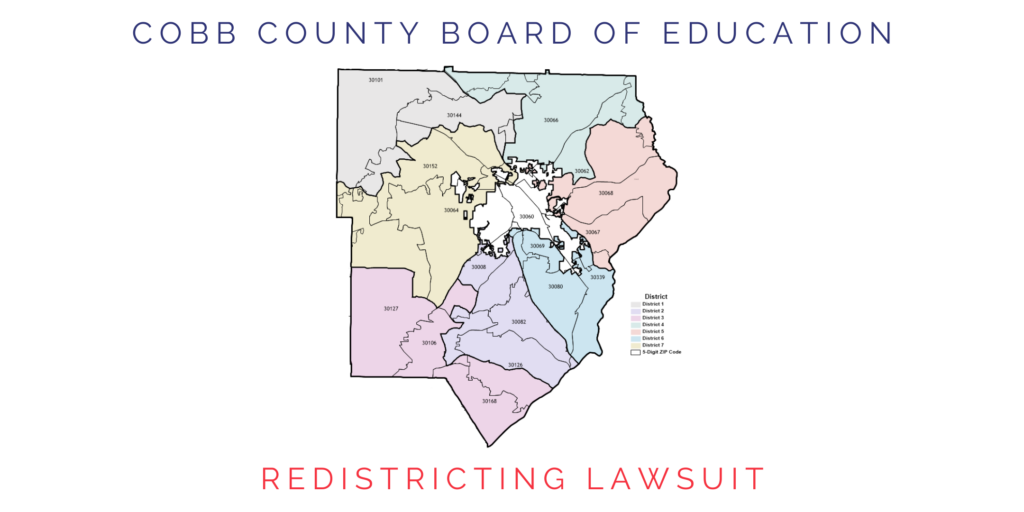 cobb county board of education redistricting lawsuit