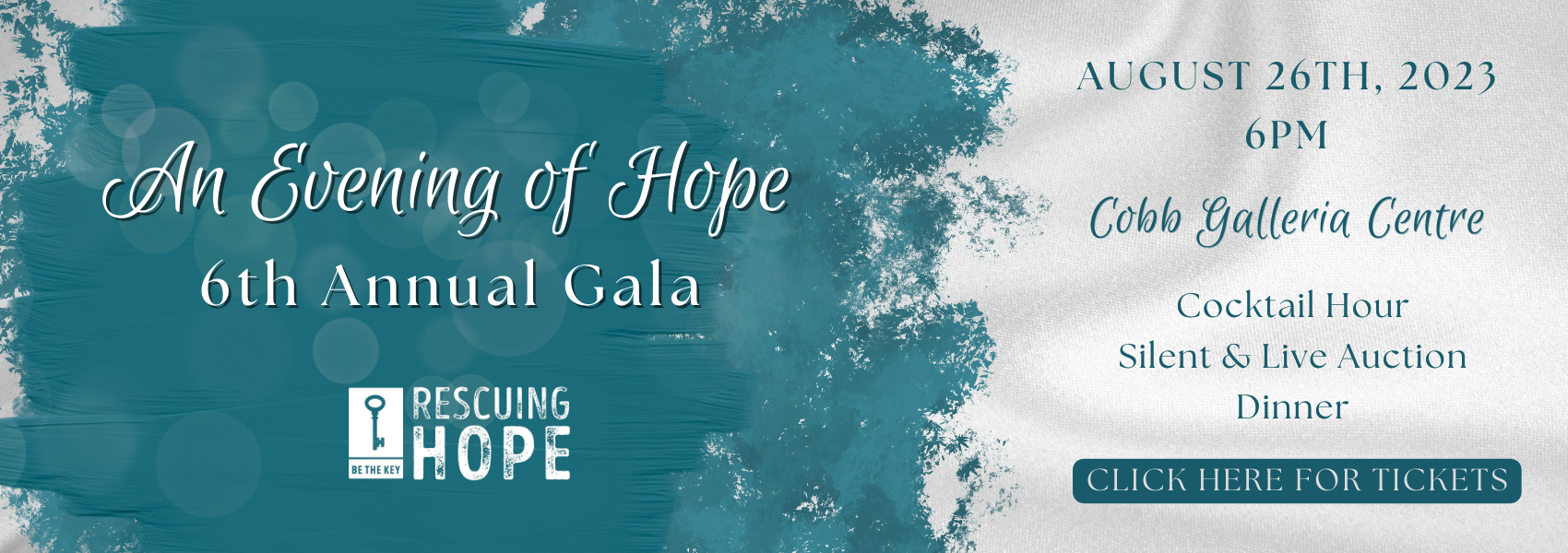 An Evening of Hope - Rescuing Hope 6th Annual Gala- August 26, 2023