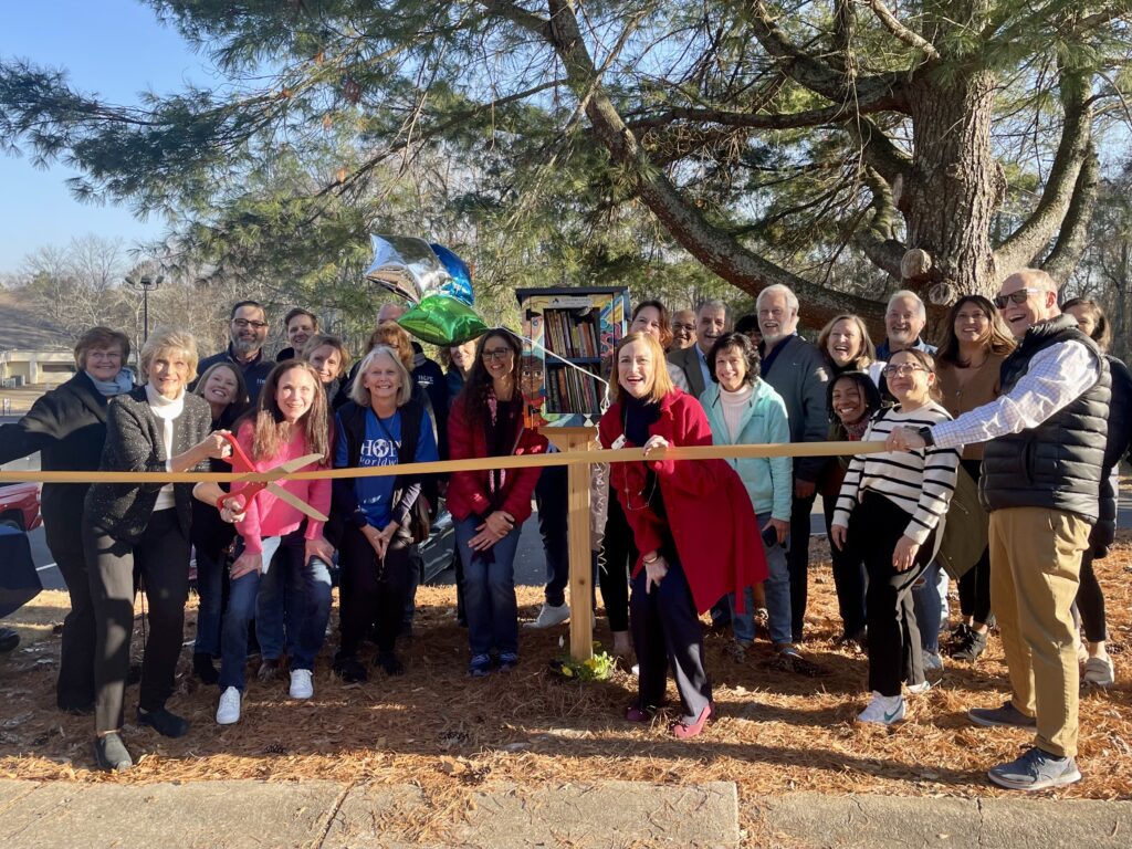 Executive Director Irene Barton was joined by Marietta City Ward 1 Councilwoman Cheryl Richardson, Marietta City Schools Chief Impact Officer Kim Blass, as well as well as leaders from HOPE Worldwide, Cobb County Public Library, Cobb Collaborative and North River.